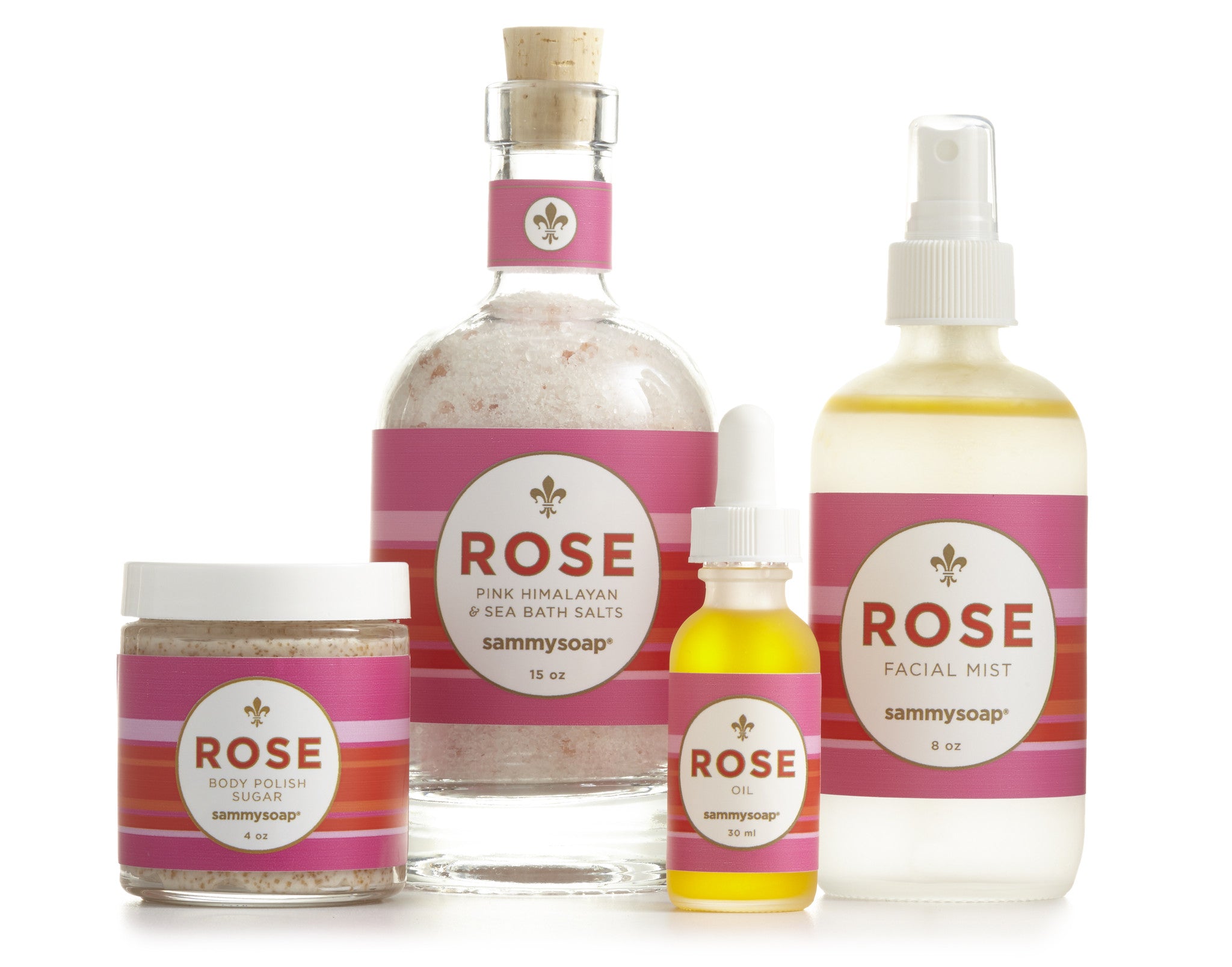 Rose Sandalwood 100% All Natural Skin care Collection ⎜sammysoap