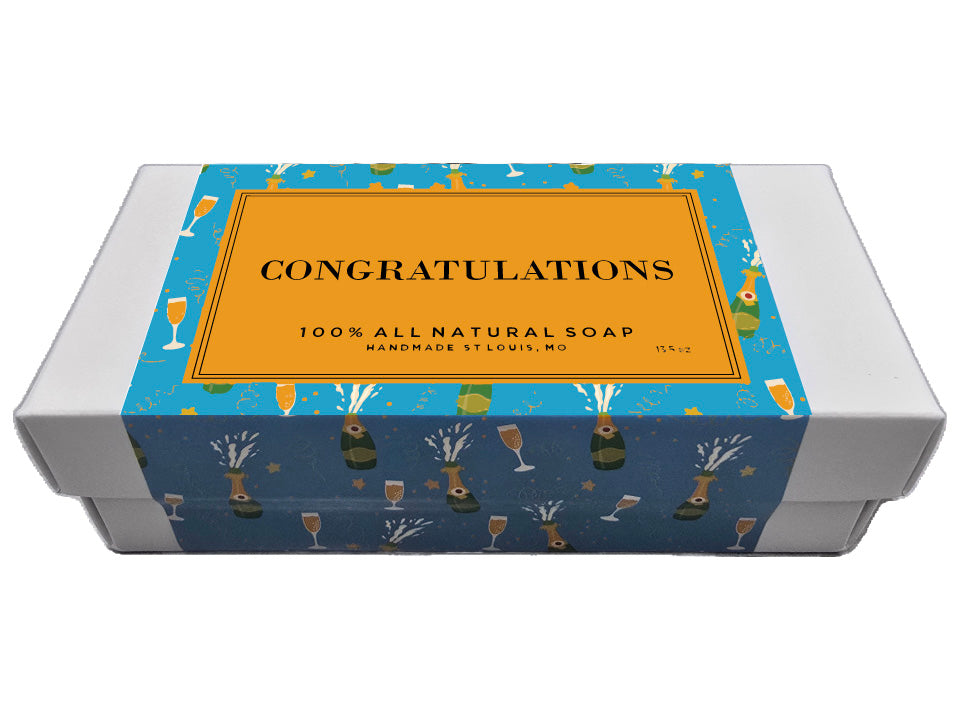 Congratulations Champagne Three Pack Gift Box