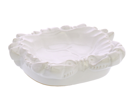 Ruffled Ceramic Soap Dish