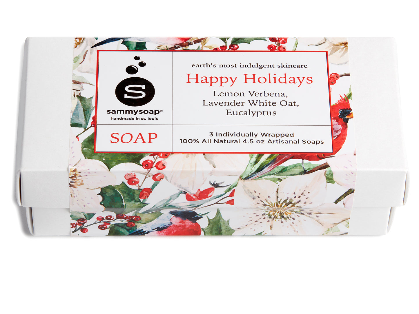 Happy Holidays Three Pack Gift Box