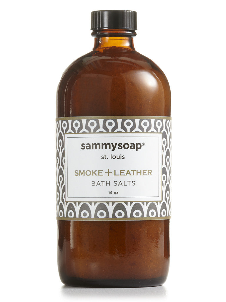 Smoke + Leather Bath Salts