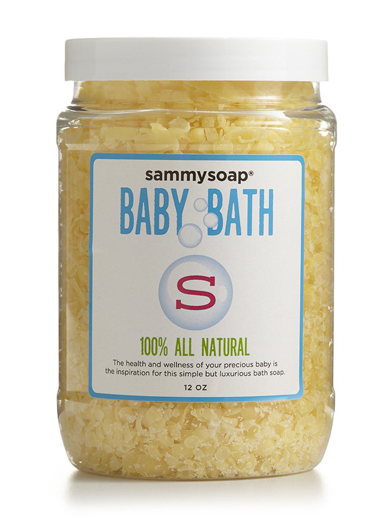 100 All Natural Baby Bath with Lavender & Calendula ⎪sammysoap