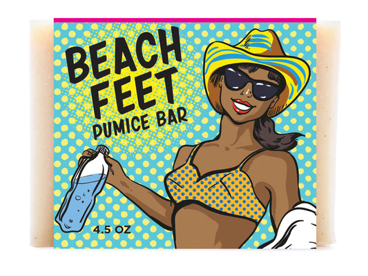 Beach Feet Pumice Bar