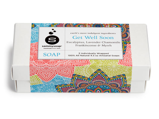 Get Well Soon Three Pack Gift Box