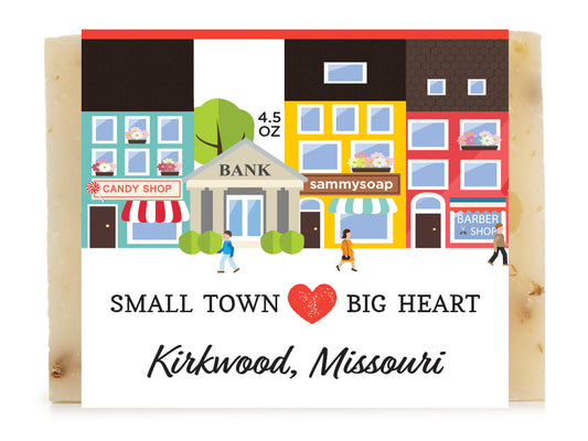 Small Town. Big Heart. Kirkwood, Missouri