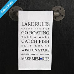 White towels A-L