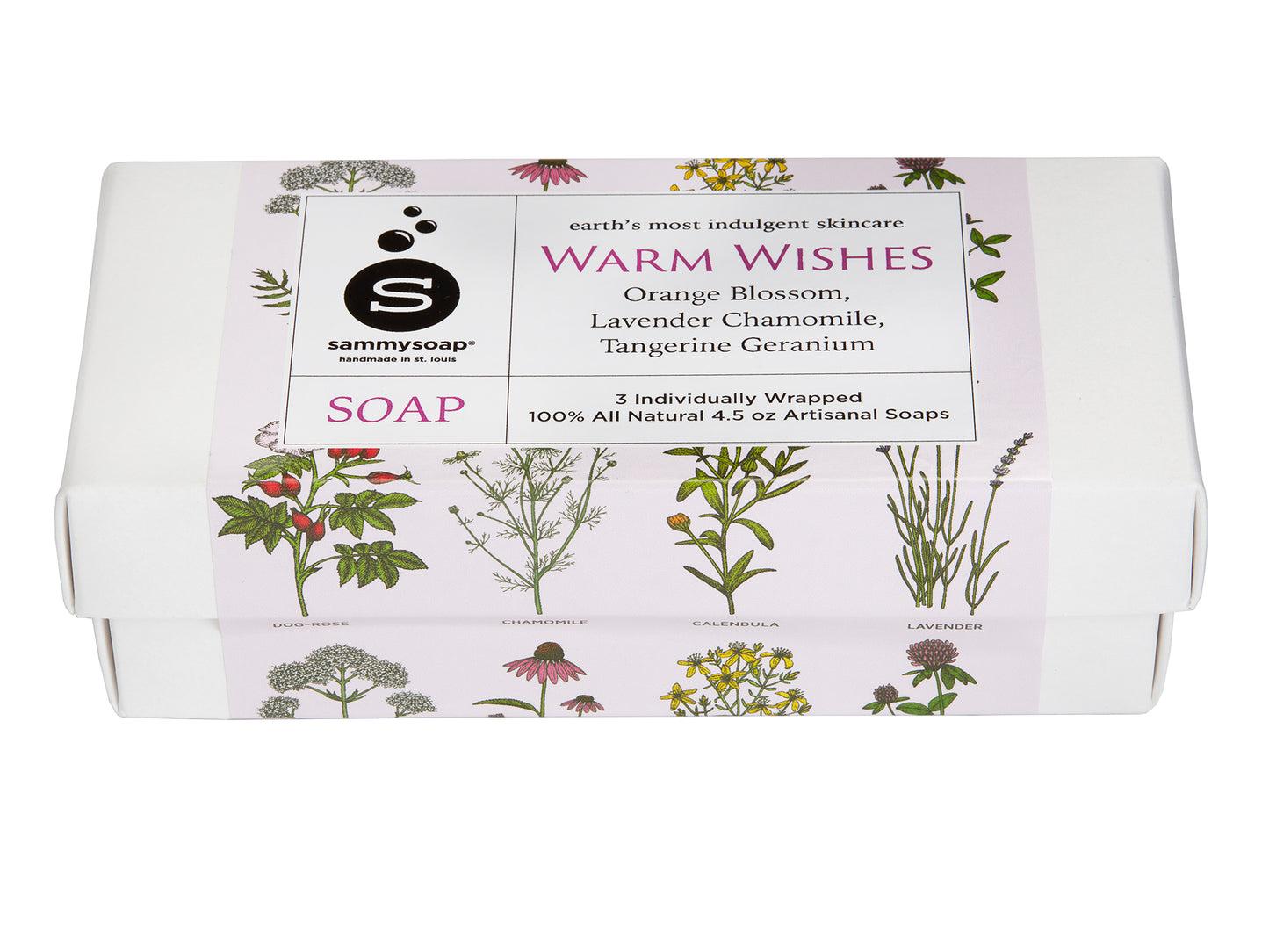 Warm Wishes Wildflowers Three Pack Gift Box