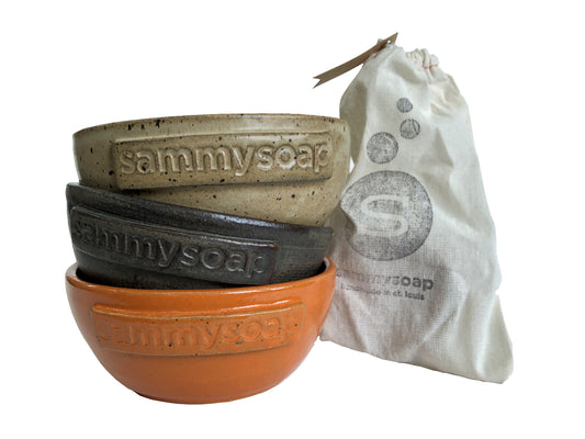 Oakmoss Shave Soap with Ceramic Shave Bowl